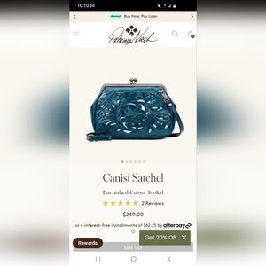Patricia Nash Canisi Satchel